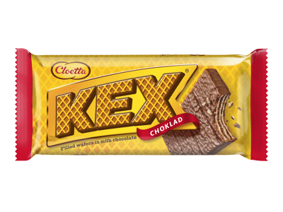 Vaflinis batonėlis KEX, padengtas pieniniu šokoladu, 60 g