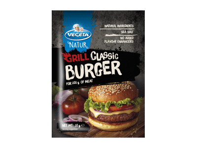 Prieskonių mišinys VEGETA NATUR BURGER, 20 g