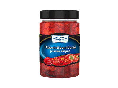 Džiovinti pomidorai aliejuje HELCOM, 280 g