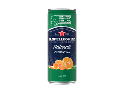 Gazuotas sulčių gėrimas SAN PELLEGRINO, mandarinų skonio, 330 ml
