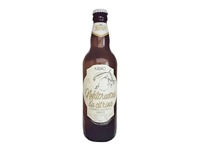 Alus Kauno nefiltruotas su citrina 5,0% 0,5L