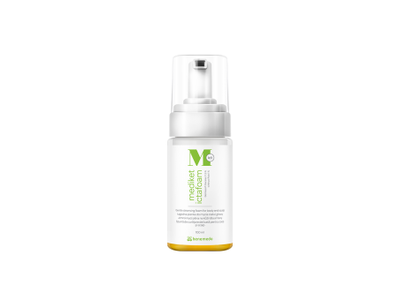 MEDIKET ICTAFOAM švelnios prausimosi putos veidui, 100 ml