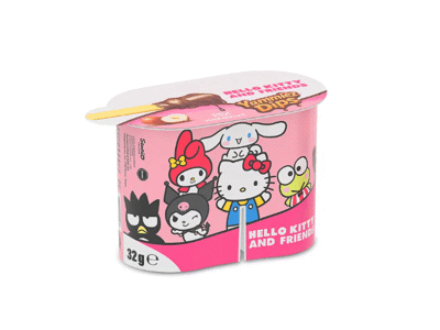 Lazdelės su kremu HELLO KITTY, 32 g