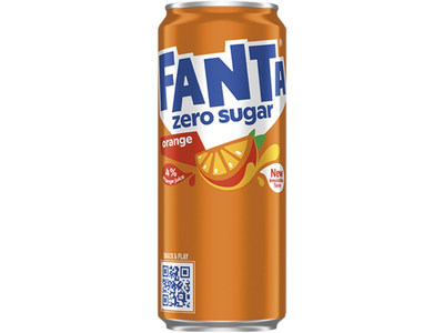 Fanta Zero Gaivusis gėrimas 0,33 l
