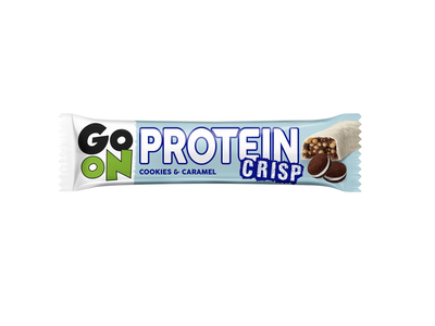 Batonėlis su saldik. GO ON CRISP COOKIE, 50 g