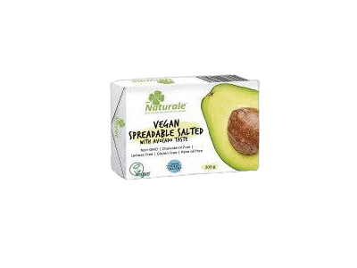Augaliniai tepieji riebalai NATURALE, avokadų skonio, 200 g