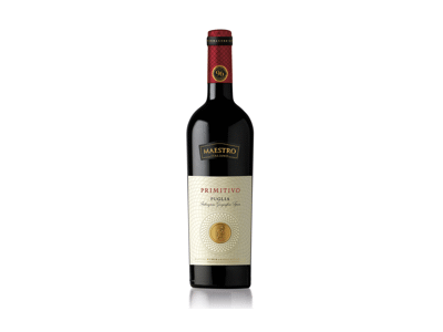 Raudonasis sausas vynas MAESTRO PRIMITIVO, 750 ml