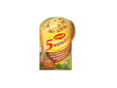 Tirpi tiršta vištienos sriuba MAGGI, su skrebučiai, 16 g