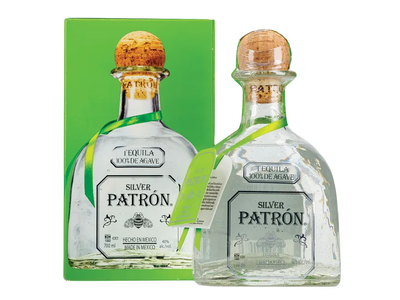 Tekila PATRON SILVER, 40%, 0,7l, dėžutėje