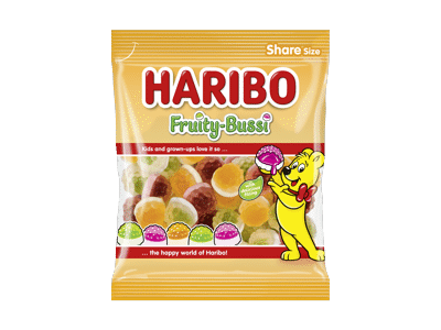 Guminukai HARIBO FRUITY-BUSSI, 175 g