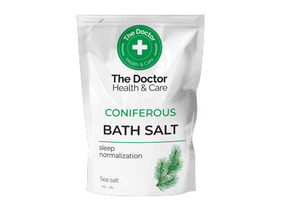 The Doctor Health & Care Spygliuočių vonios druska, 500 g 