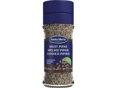 Juodieji pipirai SANTA MARIA, grūsti, 36g
