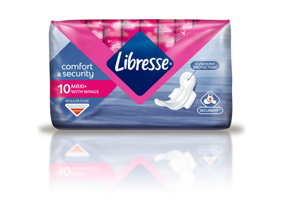Higien.paketai LIBRESSE MAXI NORMAL, 10 vnt.