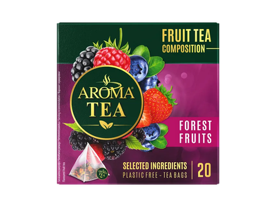 Vaisinė arbata AROMA TEA FOREST FRUITS, 20 vnt.