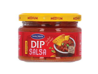 Padažas SANTA MARIA SALSA DIP MEDIUM, 250 g