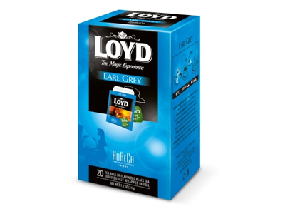 Juodoji arbata LOYD HORECA Earl Grey, 20 x 1,7g