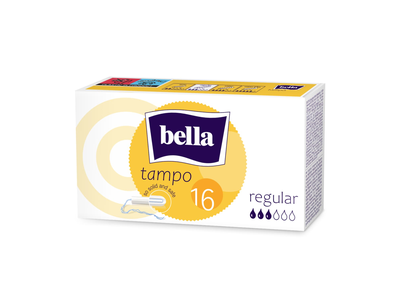 Tamponai BELLA REGULAR EASY TWIST, 16 vnt