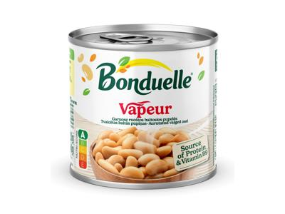 Garuose ruoštos baltosios pupelės BONDUELLE VAPEUR, 310 g
