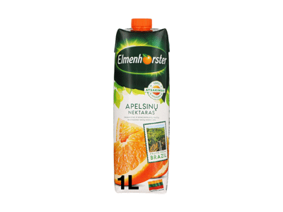 Apelsinų nektaras ELMENHORSTER (50%), 1 l