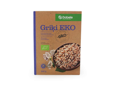 Ekologiški grikiai DOBELE, 500 g