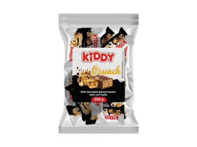 Saldainiai KIDDY CRUNCH, 200 g