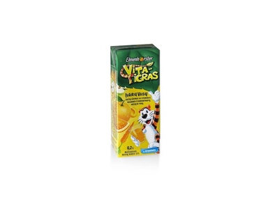Sulčių gėr. ELMENHORSTER VITA TIGRAS įvairių vaisių, 200 ml