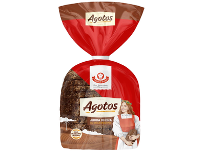 Juoda duona su saulėgrąžomis AGOTA, 375g