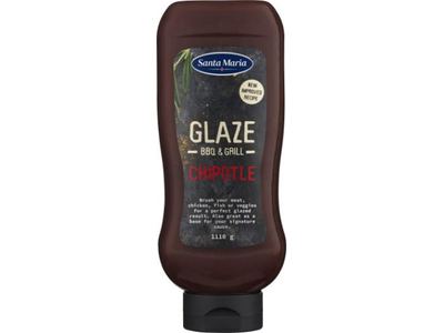 BBQ padažas-glajus su Chipotle aitriosiomis paprikomis SANTA MARIA, 1110 g
