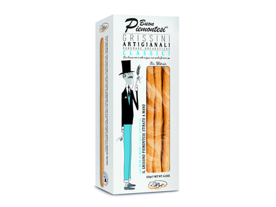 Duonos lazdelės BUON PIEMONTESI Classici, su ryžių aliejumi, 120 g