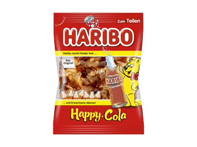 Guminukai HARIBO HAPPY COLA, 175 g