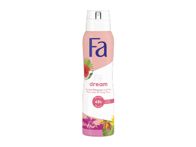 Moteriškas purškiamasis dezodorantas FA FIJI DREAM, 150 ml