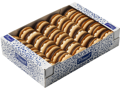Sausainiai PRIMART, su abrikosų skonio įdaru, glaistyti, 800 g