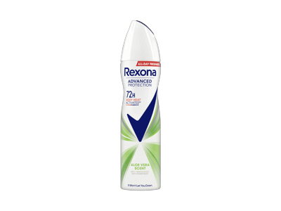 Moteriškas purškiamasis dezodorantas REXONA ALOE VERA, 150 ml