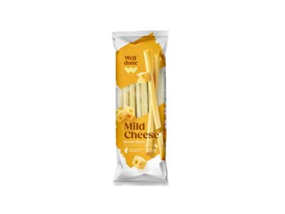 Duonos lazdelės su sūriu WELL DONE, 125 g