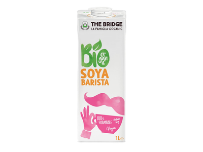 Ekolog. sojos gėrimas THE BRIDGE BARISTA, 1 l