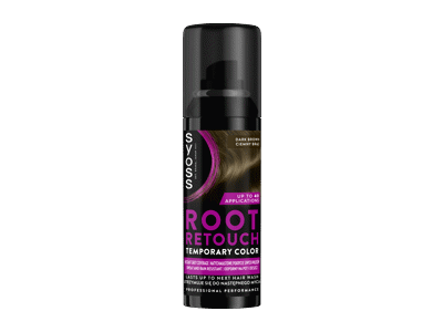 Dažomasis plaukų šaknų purškiklis SYOSS ROOT, tamsiai ruda, 120 ml