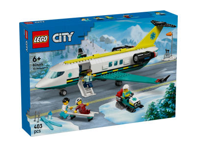 Konstruktorius GREITOSIOS PAGALBOS LĖKTUVAS LEGO 60465, 1 vnt.