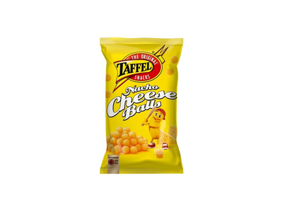 Kukurūzų rutuliukai TAFFEL sūrio skonio, 165 g