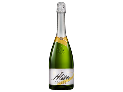 Putojantis vynas ALITA Mild Sweet Frizzante, saldus, 8,5%, 0,75 l