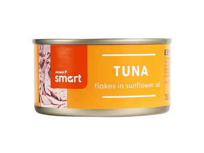Smulk. tunas saul.aliejuje RIMI SMART, 185 g
