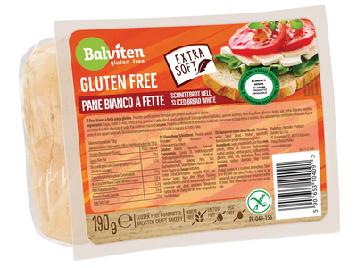 Šviesi pusryčių duona BALVITEN GLUTEN FREE, 190 g (M)
