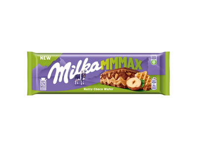 Šokoladas MILKA CHOCO NUTTY WAFER, 270 g