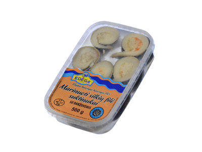 Marinuoti silkių filė suktinukai su daržovėmis EDEGA, 500 g