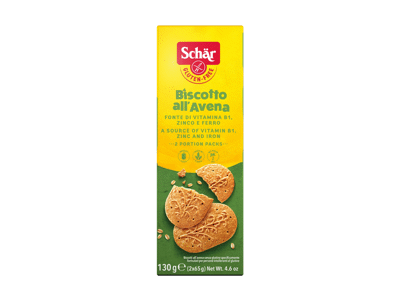 Avižiniai sausainiai be glitimo AVENA - OAT BISCUITS, 0.13 kg