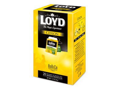 Juodoji arbata LOYD HORECA line black, 20 x 2g