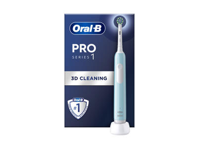 Elektrinis dantų šepetėlis ORAL-B Pro 1, Caribbean Blue, 1 vnt.