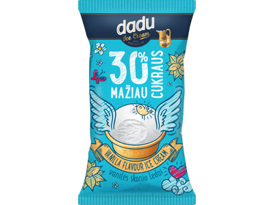 Vanilės skonio plombyras DADU Mini, 85ml