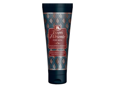 TESORI D'ORIENTE vyrų dušo želė šampūnas, 250 ml