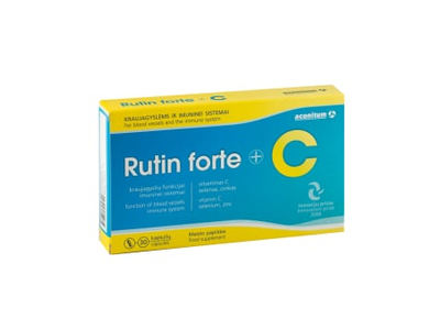 RUTIN FORTE, 30 kapsulių