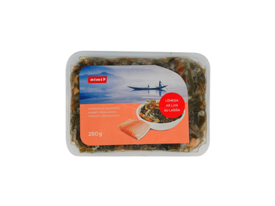 Marinuoti jūros kopūstai su lašiša RIMI, 250g